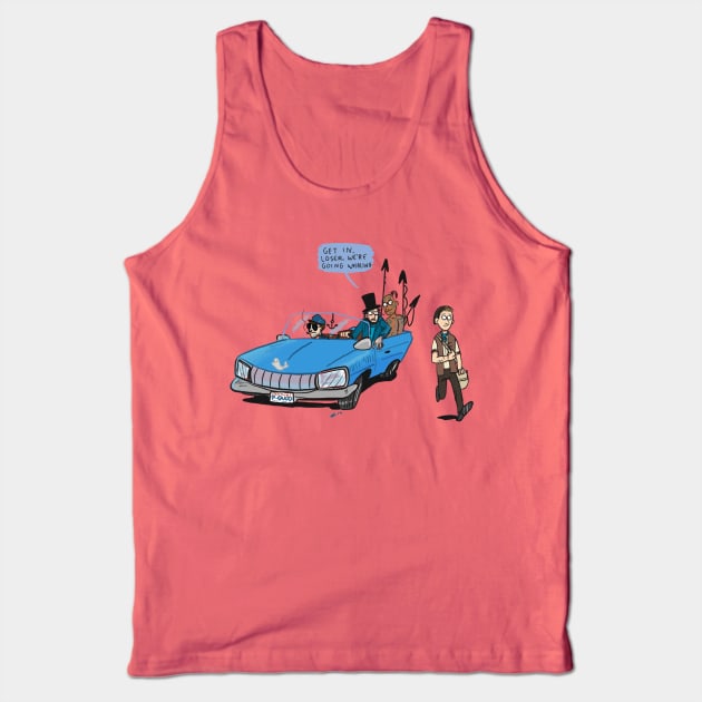 Get in loser, we're going whaling! Tank Top by ilikepranksters